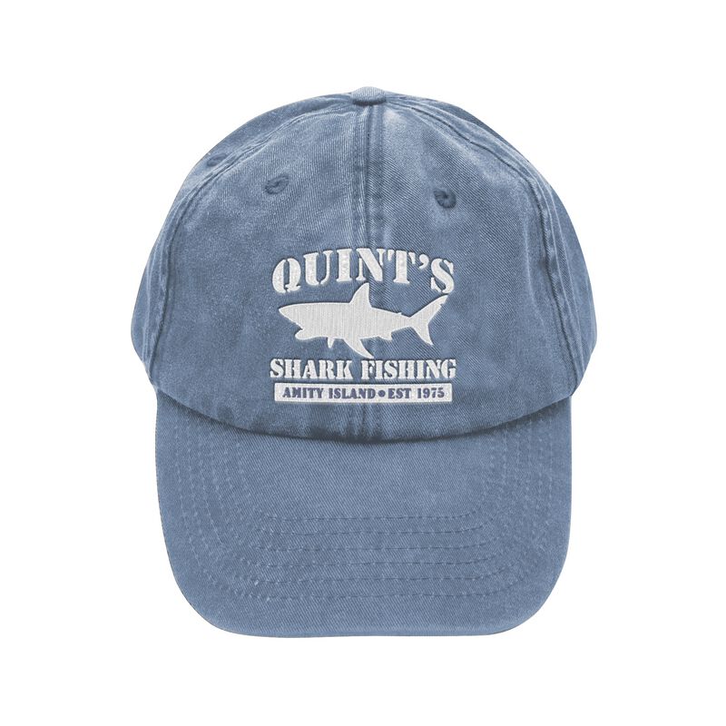 Jaws Quint´s Shark Fishing Unisex Cap - blauw - Standard