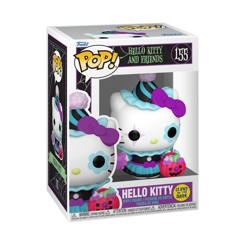 Hello Kitty - Hello Kitty Spooky Glow in the Dark (Chase Edition möglich) Vinyl Figur 155 - Funko Pop! Figur - Funko Shop Deutschland - Lizenzierter