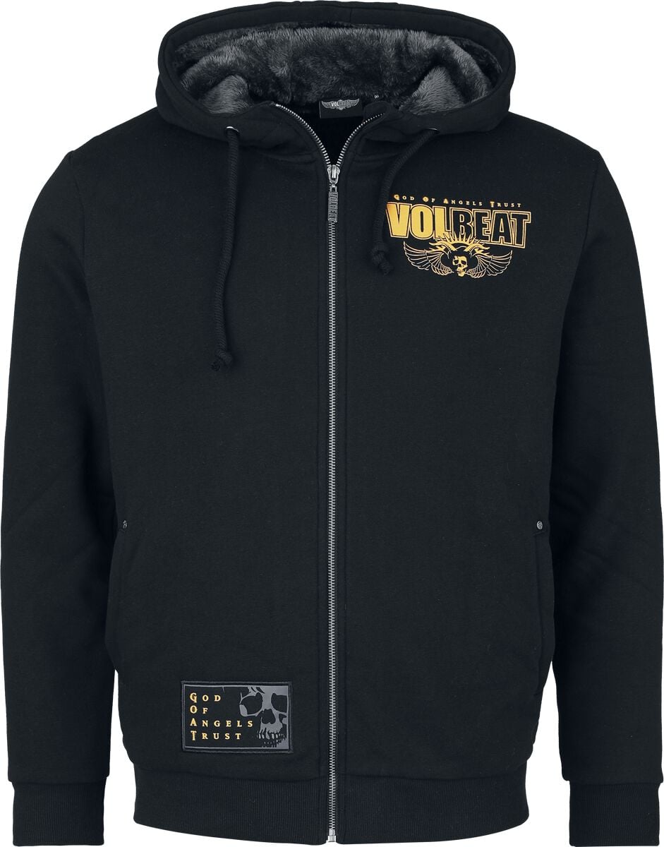 Volbeat Kapuzenjacke - EMP Signature Collection - S bis 3XL - für Männer - Größe 3XL - schwarz  - EMP exklusives Merchandise!