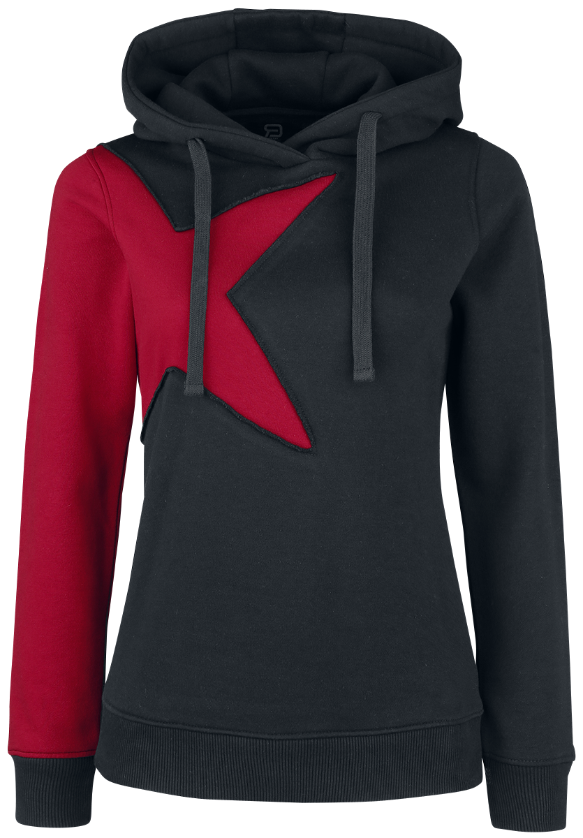 RED by EMP - Promises - Girls hooded sweatshirt - black-red image