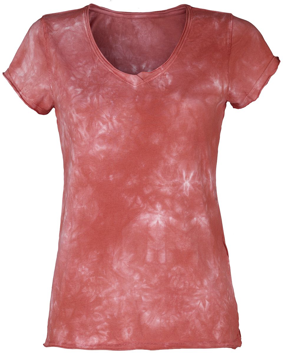 T-Shirt Manches courtes de Outer Vision - Woman's T-Shirt Sasha - S à 4XL - pour Femme - rouge marro
