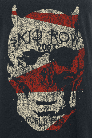 Skid Row Demon Skull Tank-Top schwarz