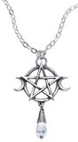 Wiccan Pentacle, Alchemy Gothic, Halskette