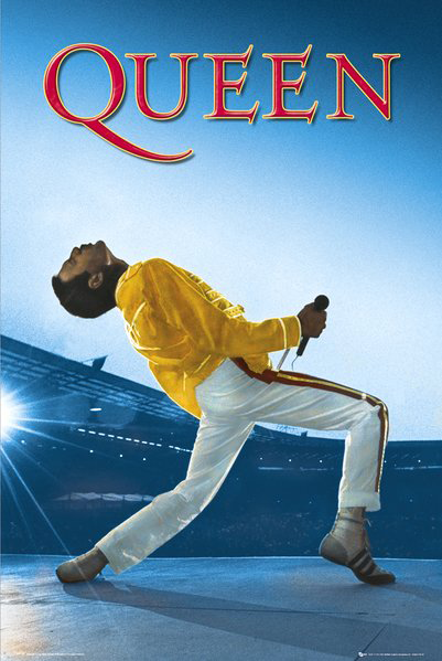 Queen - Wembley - Poster - multicolor