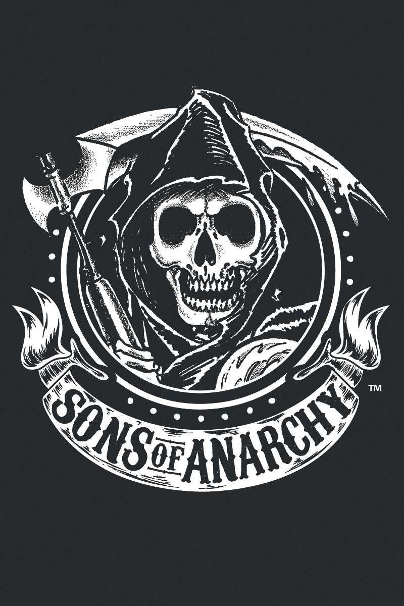 Sons Of Anarchy Reaper Charming, C.A. Kapuzenjacke schwarz