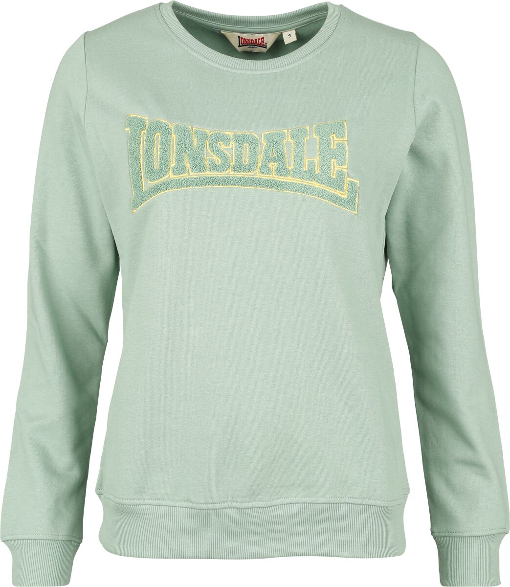 Lonsdale London Sweatshirt - Ballyhip - XS bis S - für Damen - Größe S - grün