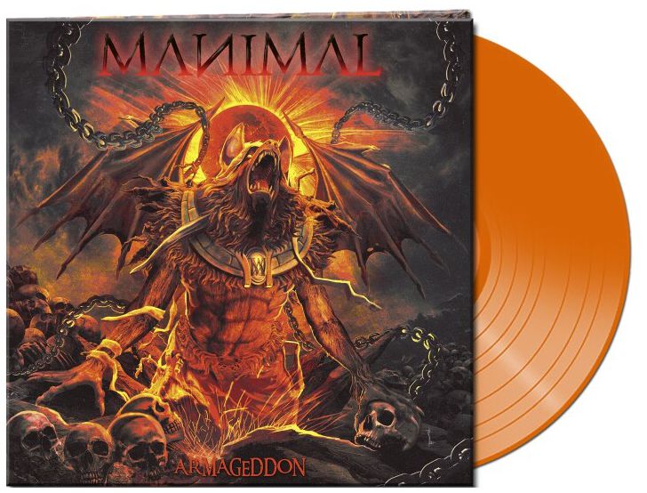 Image of Manimal Armageddon LP orange
