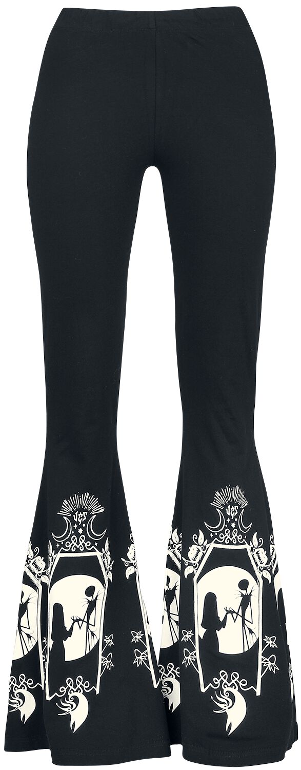 Image of Leggings Disney di Nightmare Before Christmas - Jack and Sally - S a XXL - Donna - nero