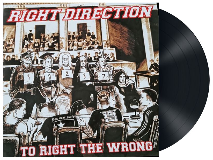 Right Direction To right the wrong LP multicolor