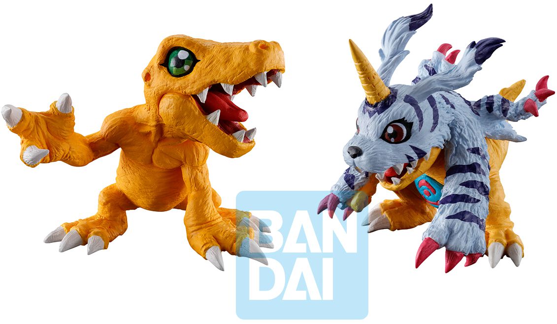 Digimon Adventure Banpresto - Agumon & Gabumon Ultimate Evolution Sammelfiguren multicolor