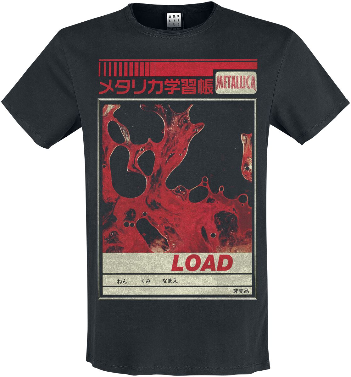 Metallica Amplified Collection - Load T-Shirt black