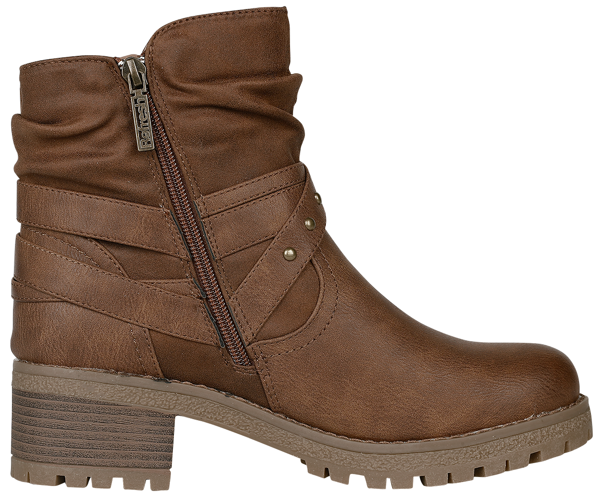 Refresh Stiefel Bikerboot braun