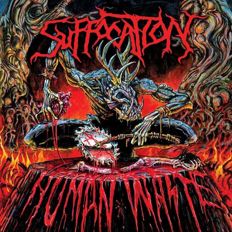 Suffocation Human waste LP multicolor 0781676490219