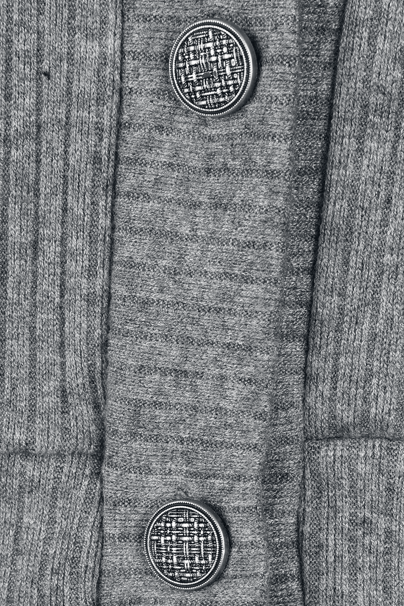 Thumbnail - RED by EMP Basic Jacket Cardigan grau in S