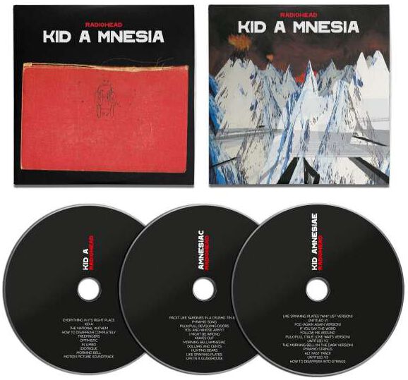 Image of Radiohead Kid A Mnesia 3-CD Standard