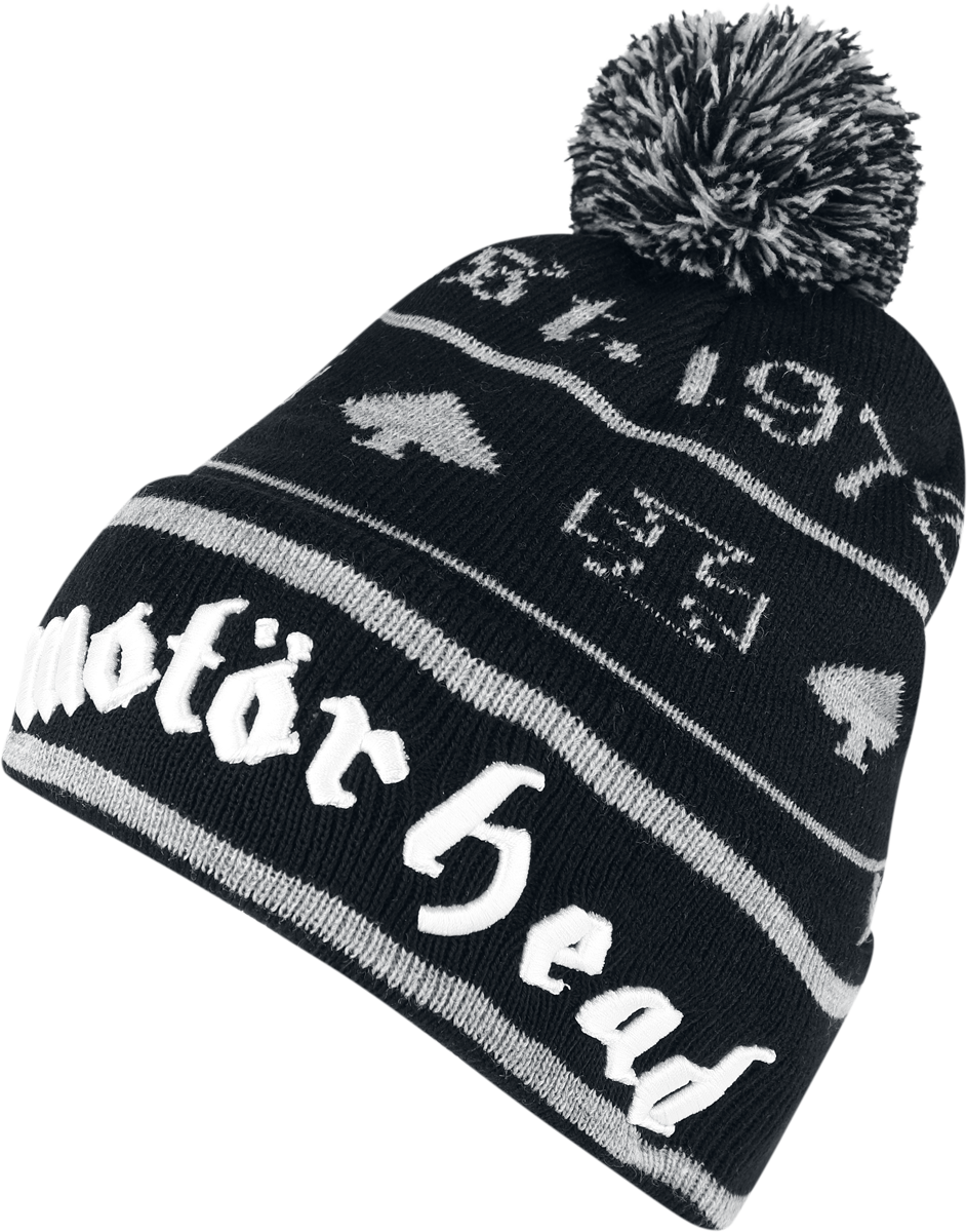Motörhead  Beanie - Beanie - black-grey