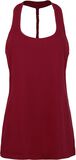 Braided Loose Top, RED by EMP, Neckholder