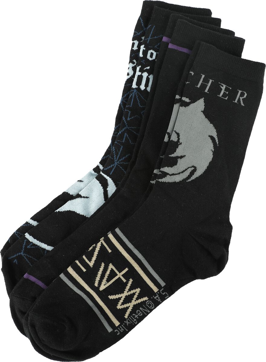 The Witcher Destiny Socken multicolor in EU 43-46