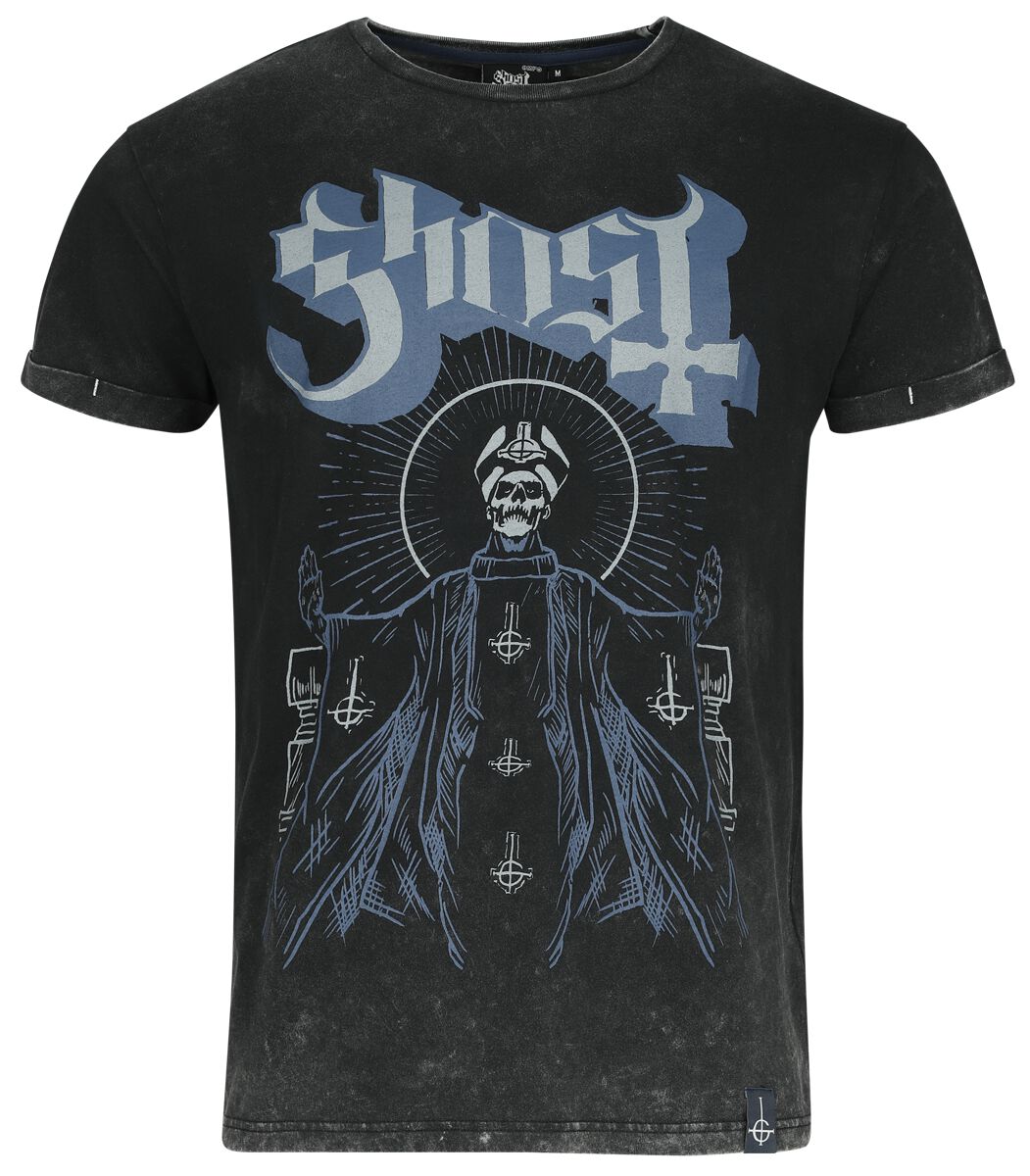 Ghost T-Shirt - EMP Signature Collection - S bis 3XL - für Männer - Größe XL - dunkelgrau  - EMP exklusives Merchandise!