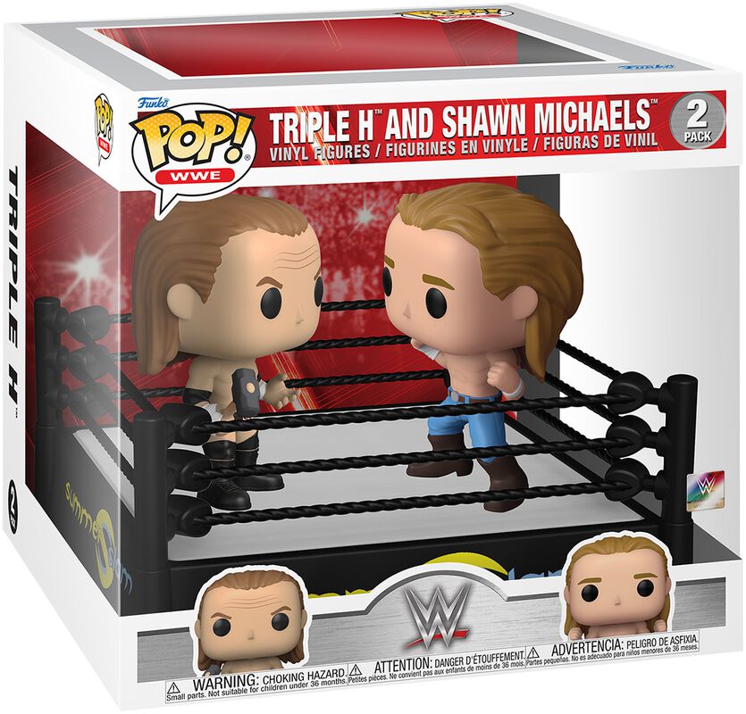Triple H and Shawn Michaels (Pop! Moment) Vinyl Figur