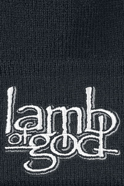 Lamb Of God Stacked Logo - Beanie Mütze schwarz