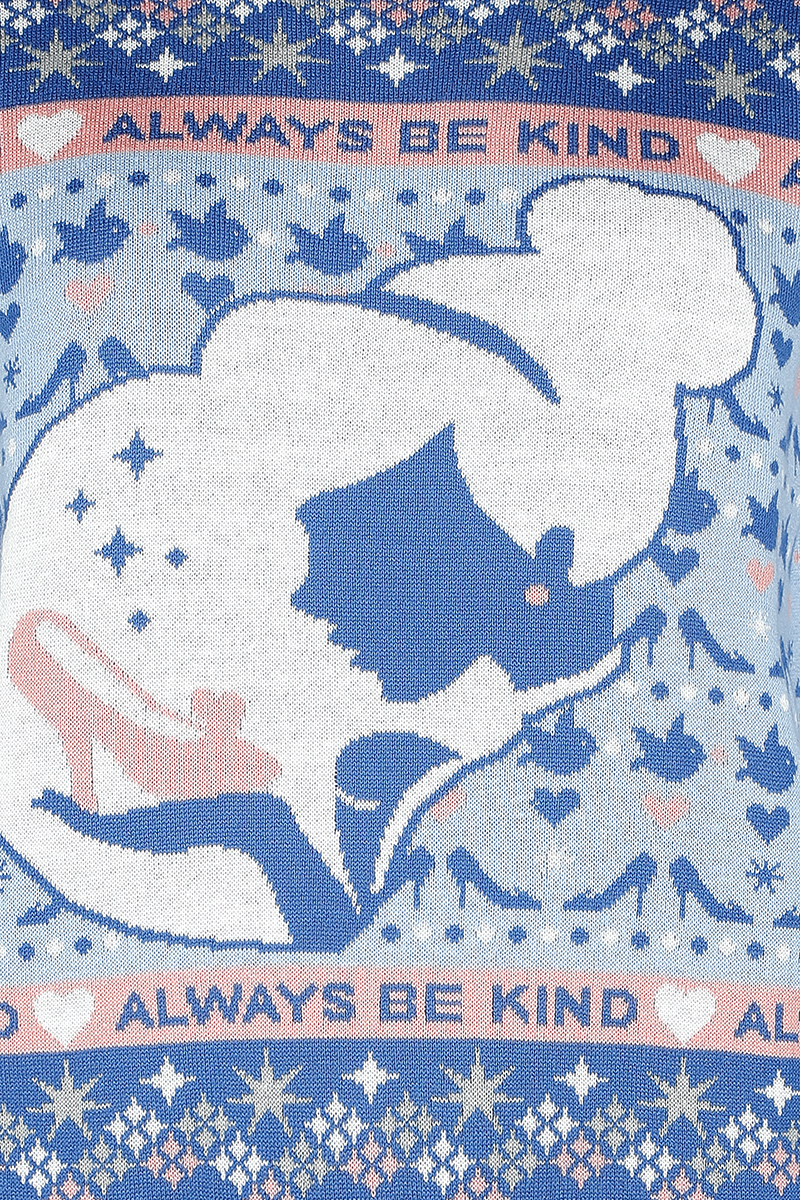 Cinderella Shoe Weihnachtspullover multicolor