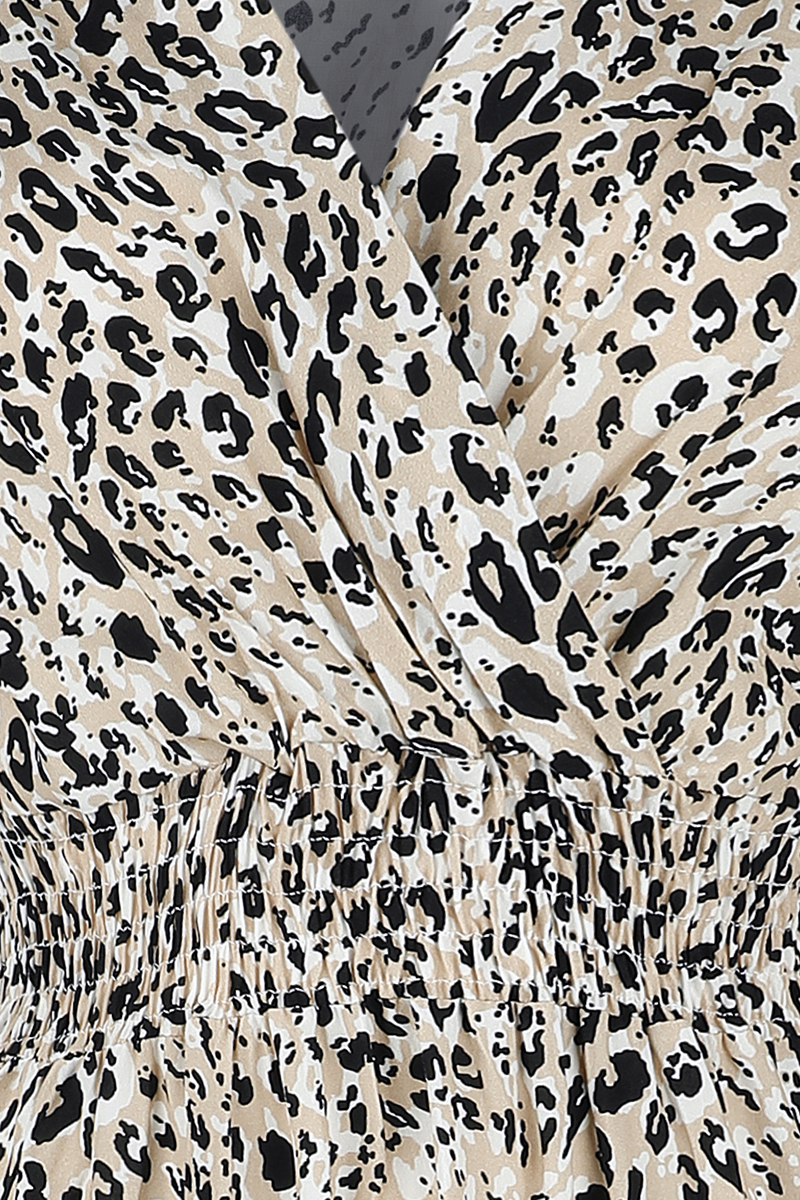 Hailys Camilla Langes Kleid beige - 48.66% Rabatt