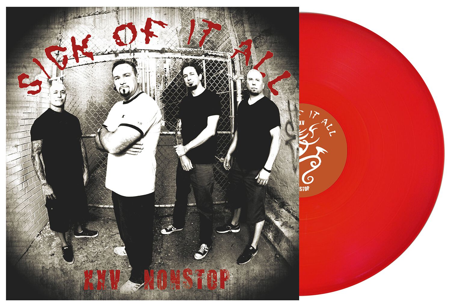 Image of Sick Of It All XXV Nonstop LP rot