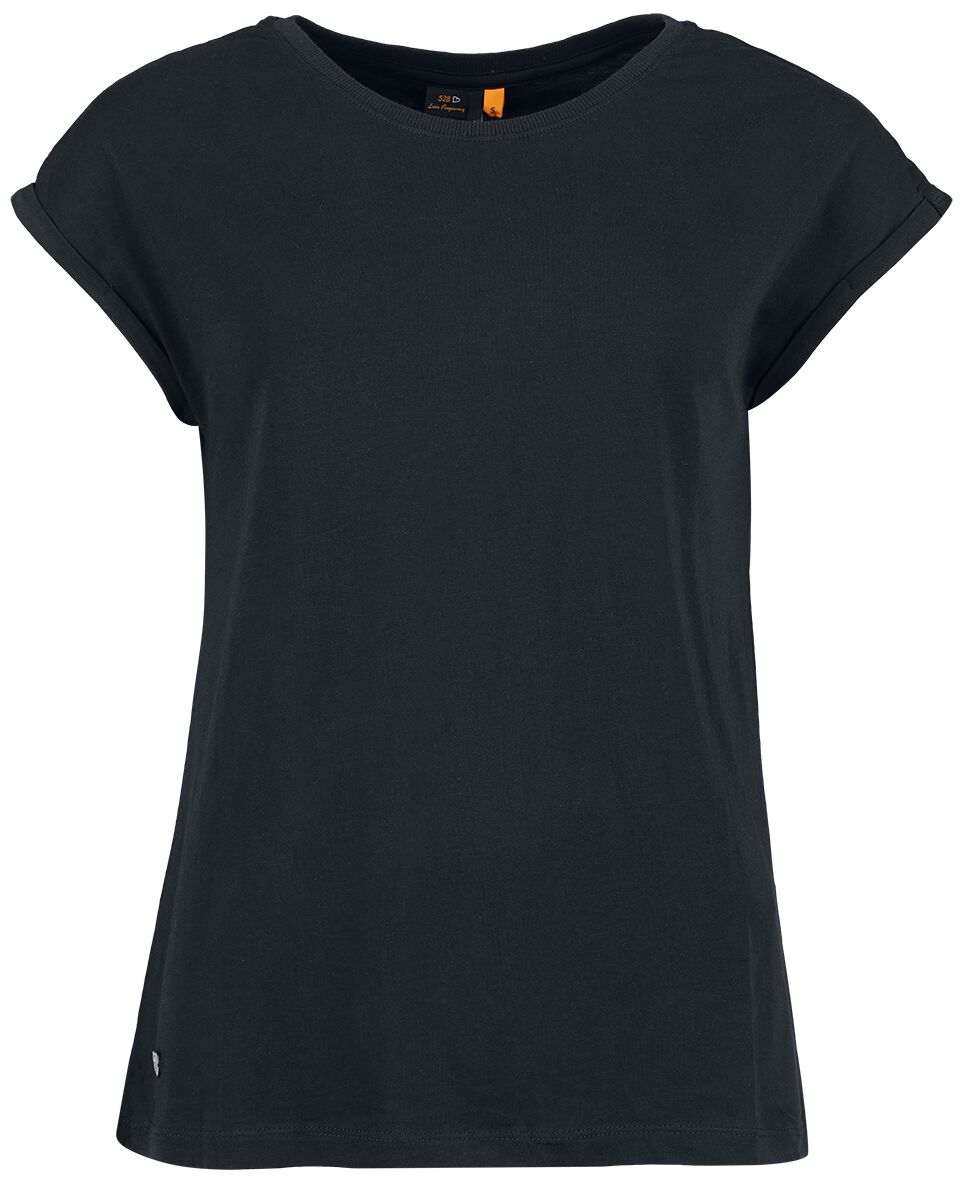Ragwear T-Shirt - Diona Core - XS bis XL - für Damen - Größe M - schwarz