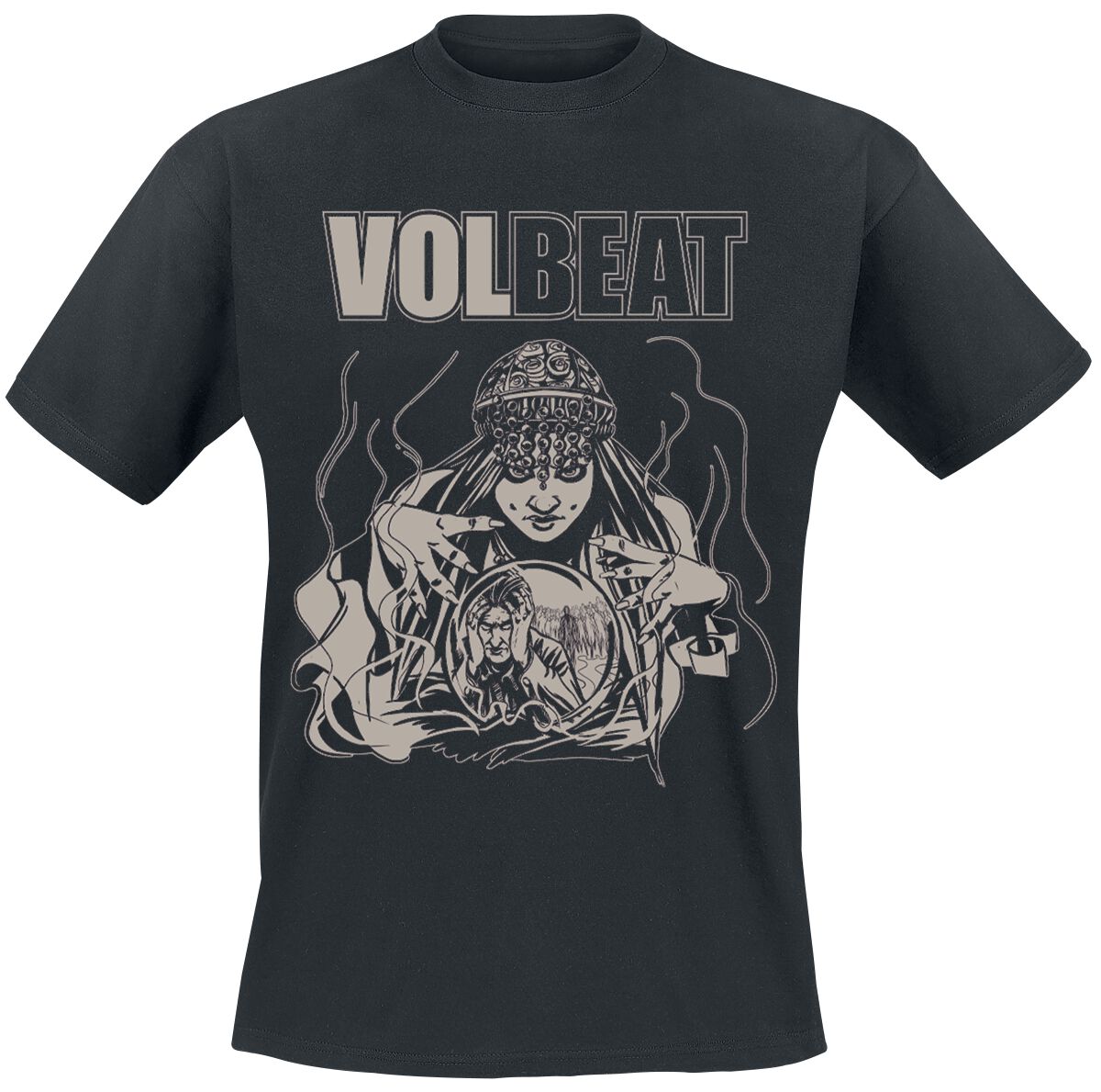 Volbeat T-Shirt - Future Crystal Ball - S bis XL - für Männer - Größe S - schwarz  - EMP exklusives Merchandise!