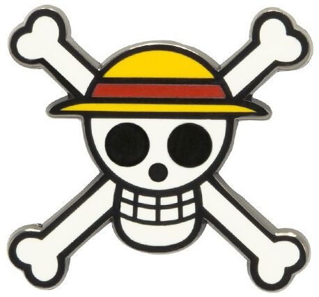 One Piece Pin - Skull - Luffy - multicolor  - Lizenzierter Fanartikel