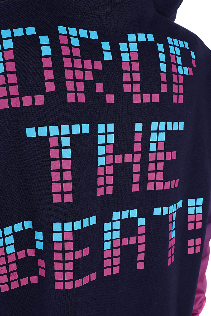 Overwatch Lucio Kapuzenjacke schwarz lila