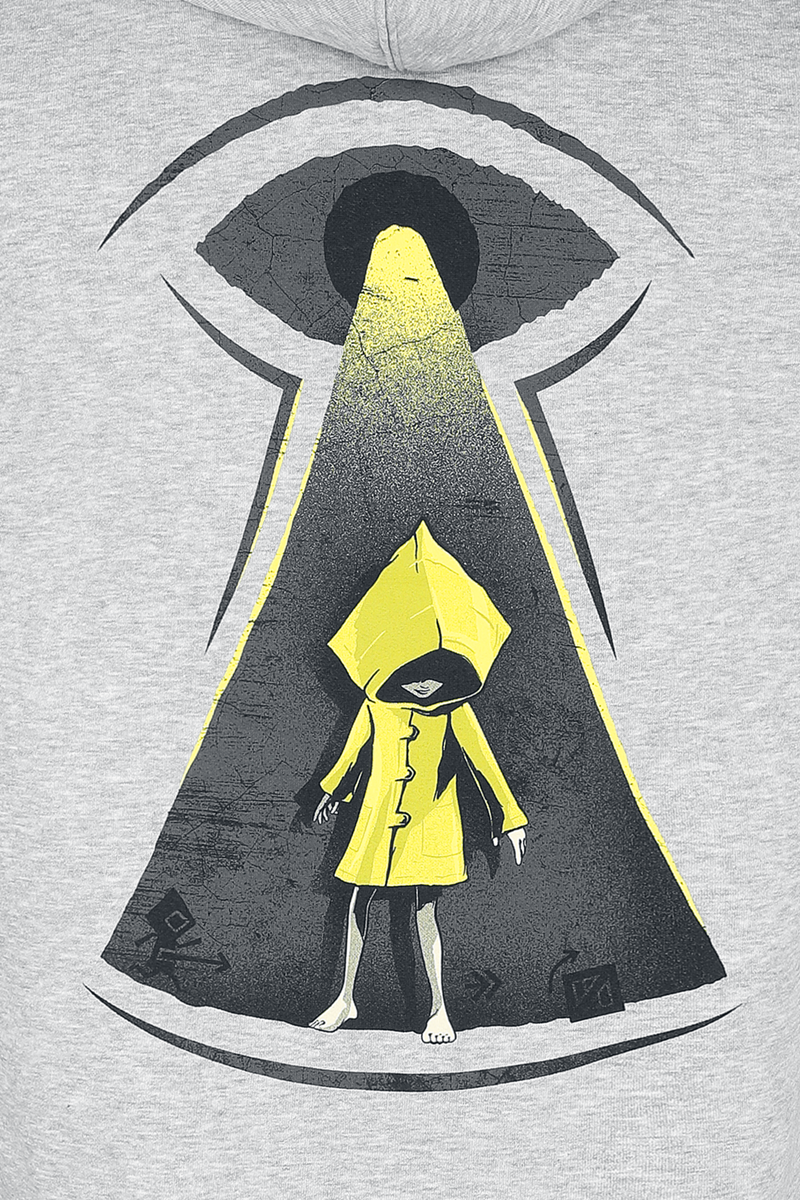 Little Nightmares Six Kapuzenpullover grau