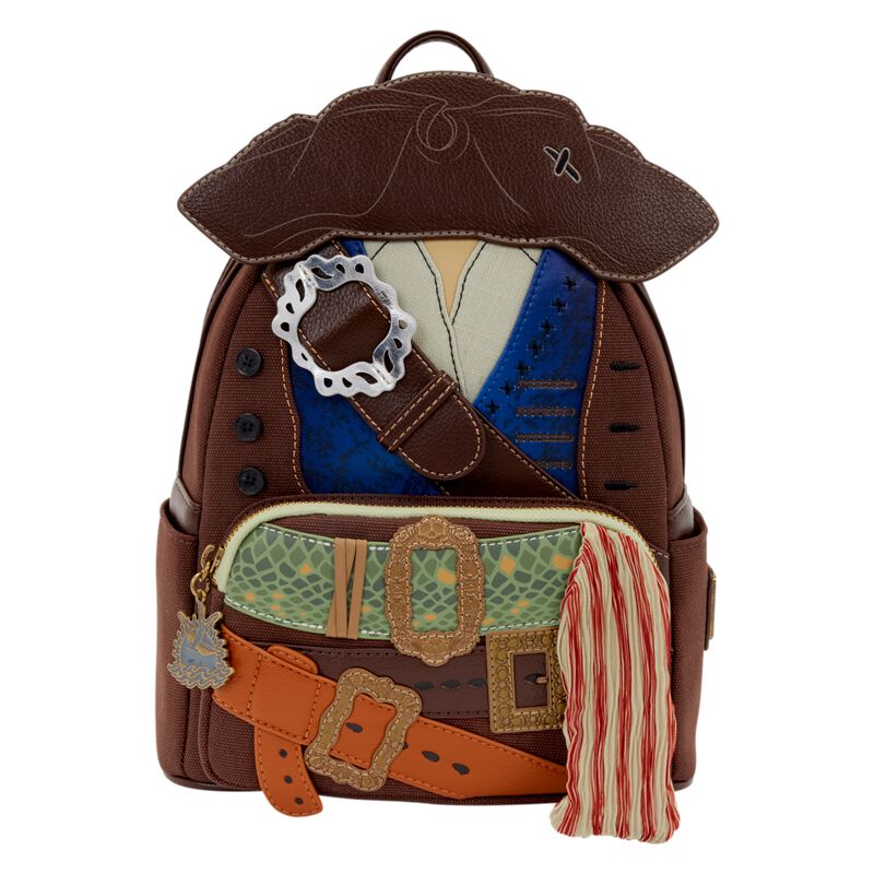 Disney Mini-Rucksack - Loungefly - Jack Sparrow - multicolor - Lizenzierter Fanartikel - None - unisex