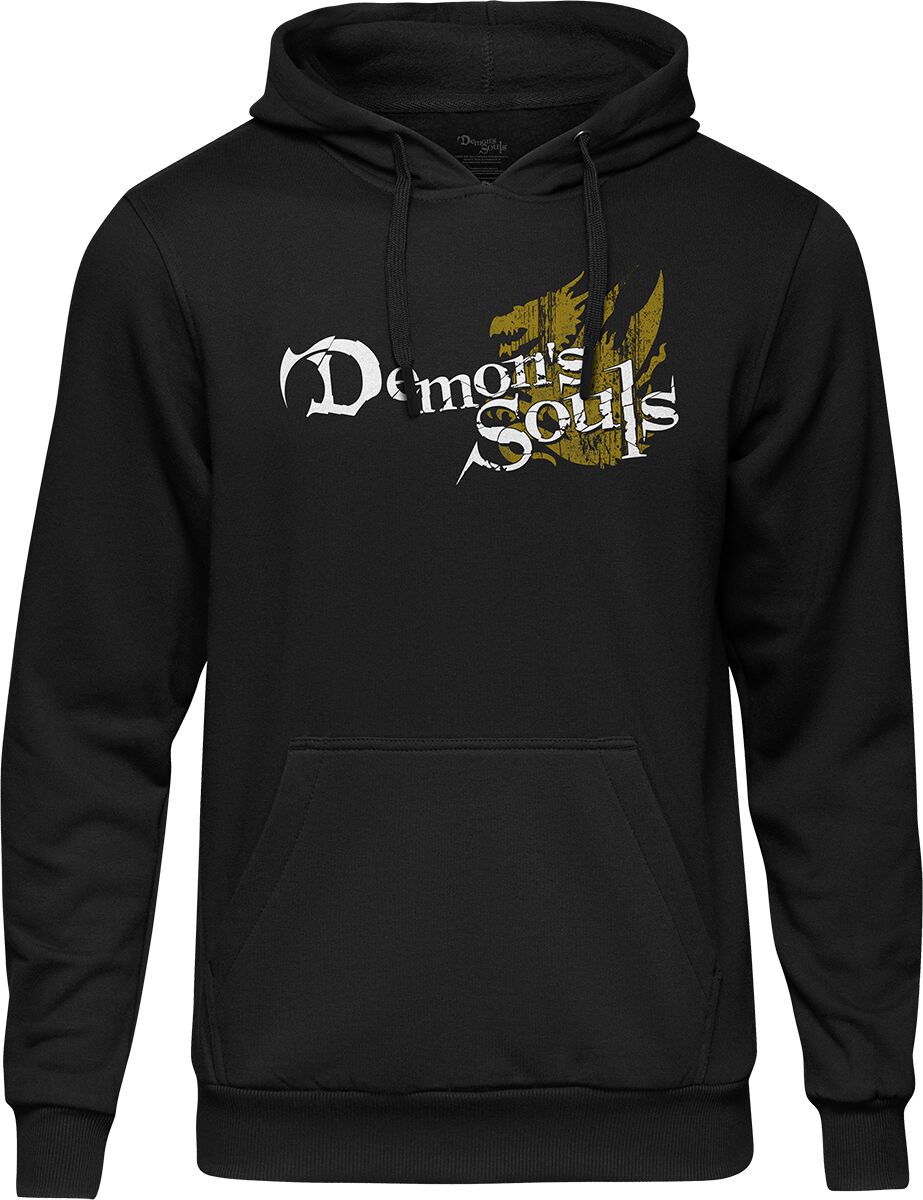 Demon`s Souls - Gaming Kapuzenpullover - Demon Destroyer - S bis M - für Männer - Größe S - schwarz