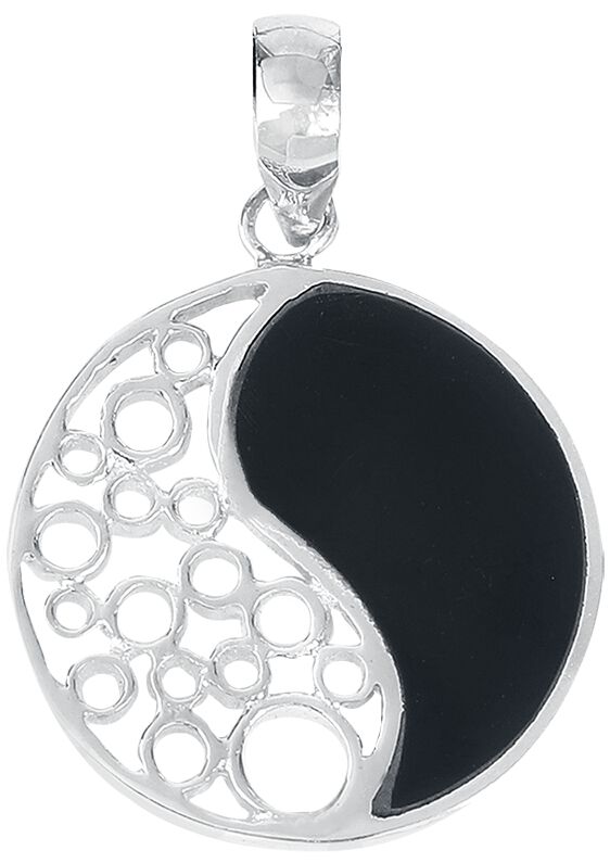 etNox Anhänger – Yin Yang – für Damen – schwarz/silberfarben etNox Anhänger – Yin Yang – für Damen – schwarz/silberfarben