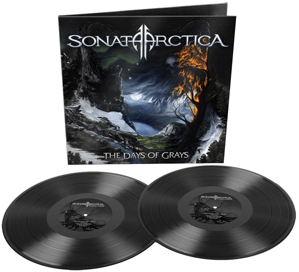 Image of Sonata Arctica The days of grays 2-LP schwarz