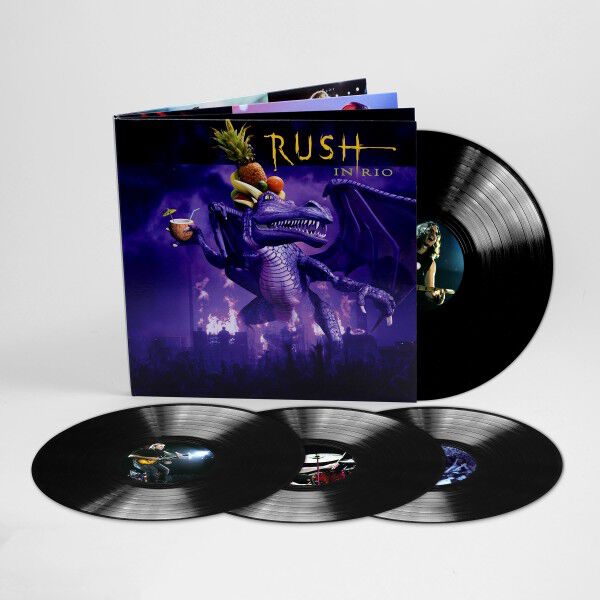 Image of Rush Rush in Rio 4-LP Standard