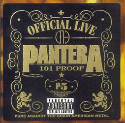 Official live 101 proof, Pantera, CD
