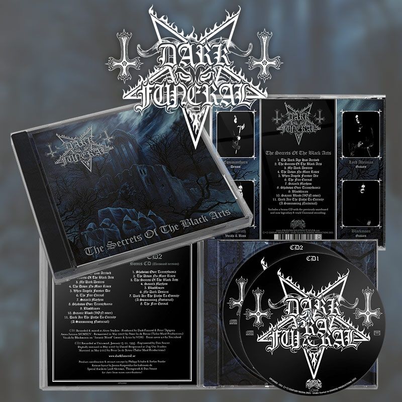 Levně Dark Funeral The secrets of the black arts 2-CD standard