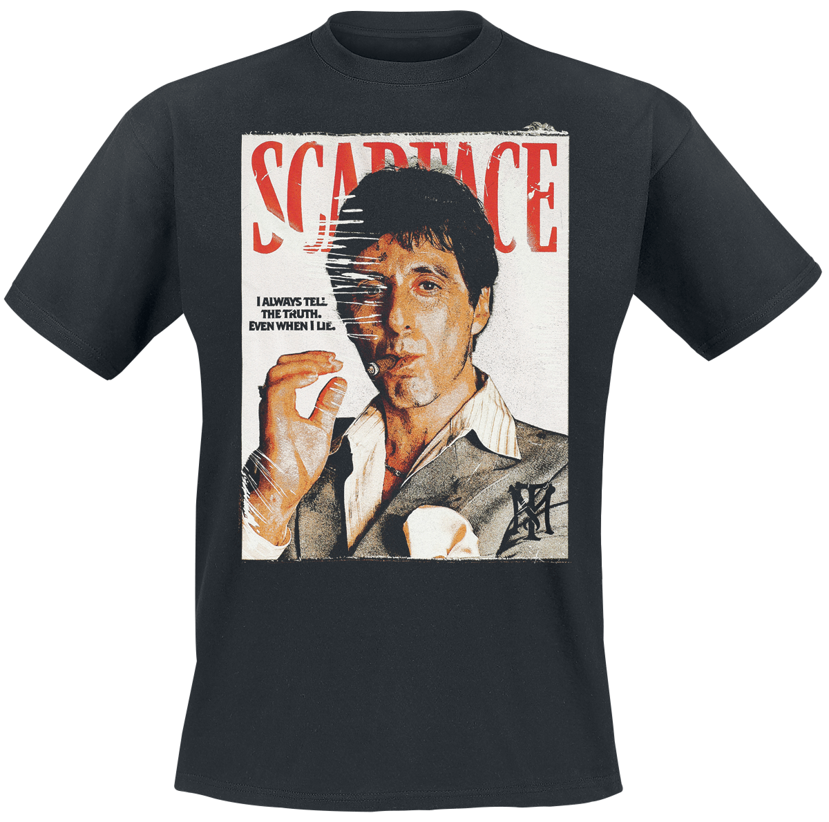 Magazine Cover - Oversize Scarface - T-Shirt -