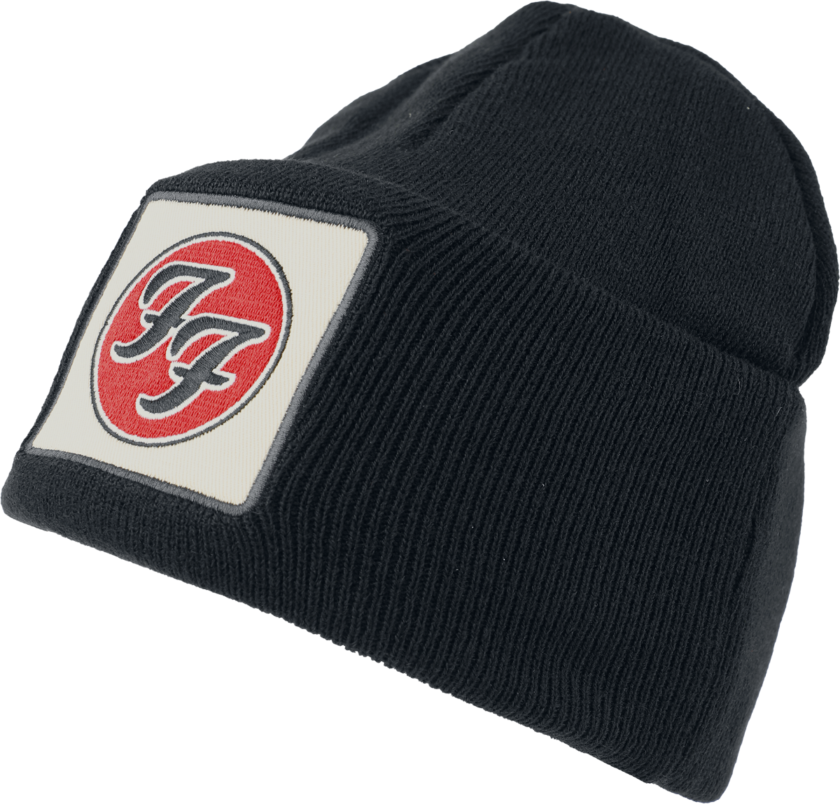 Foo Fighters  Beanie - Amplified Collection - Patch Beanie - black