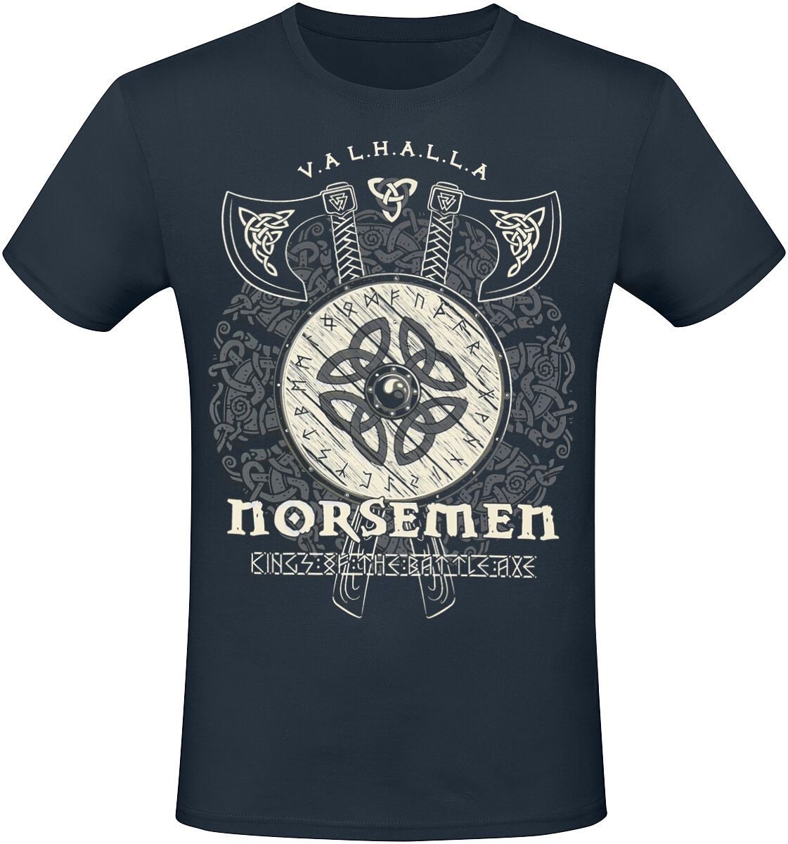 T-Shirt - Norsemen - S bis 4XL - für Männer - Größe XXL - schwarz - Männer - male