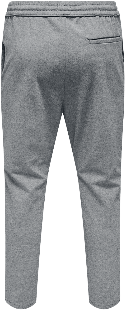 ONLY and SONS Trainingshose - ONSLinus Pant Crop - M - für Männer - Größe M - grau