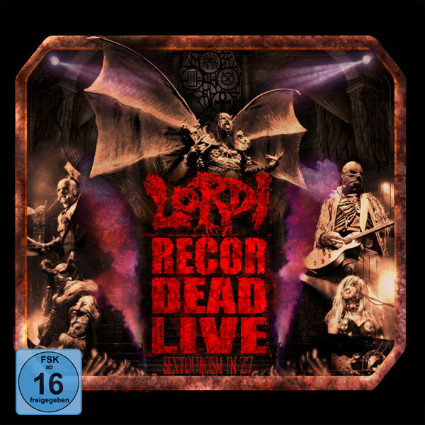 Recordead Live - Sextourcism In Z7 von Lordi - 2-CD & DVD (Digipak)