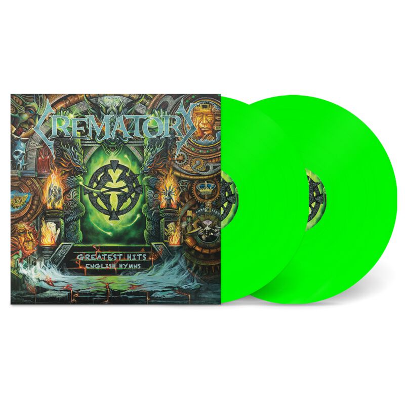 Greatest Hits (English Hymns) von Crematory - 2-LP (Coloured, Limited Edition, Standard)