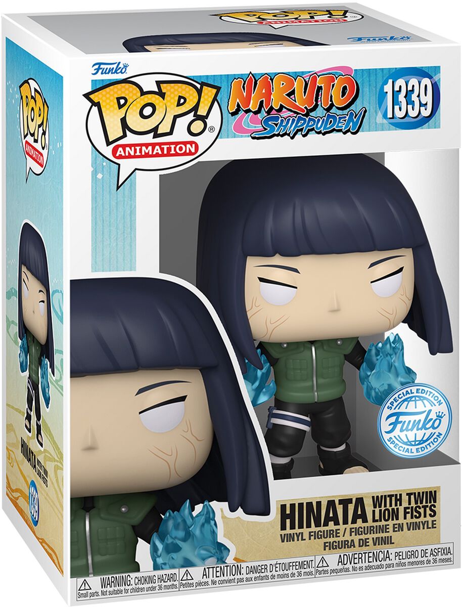 Naruto - Hinata with twin Lion Fists (Chase Edition möglich) Vinyl Figur 1339 - Funko Pop! Figur - multicolor