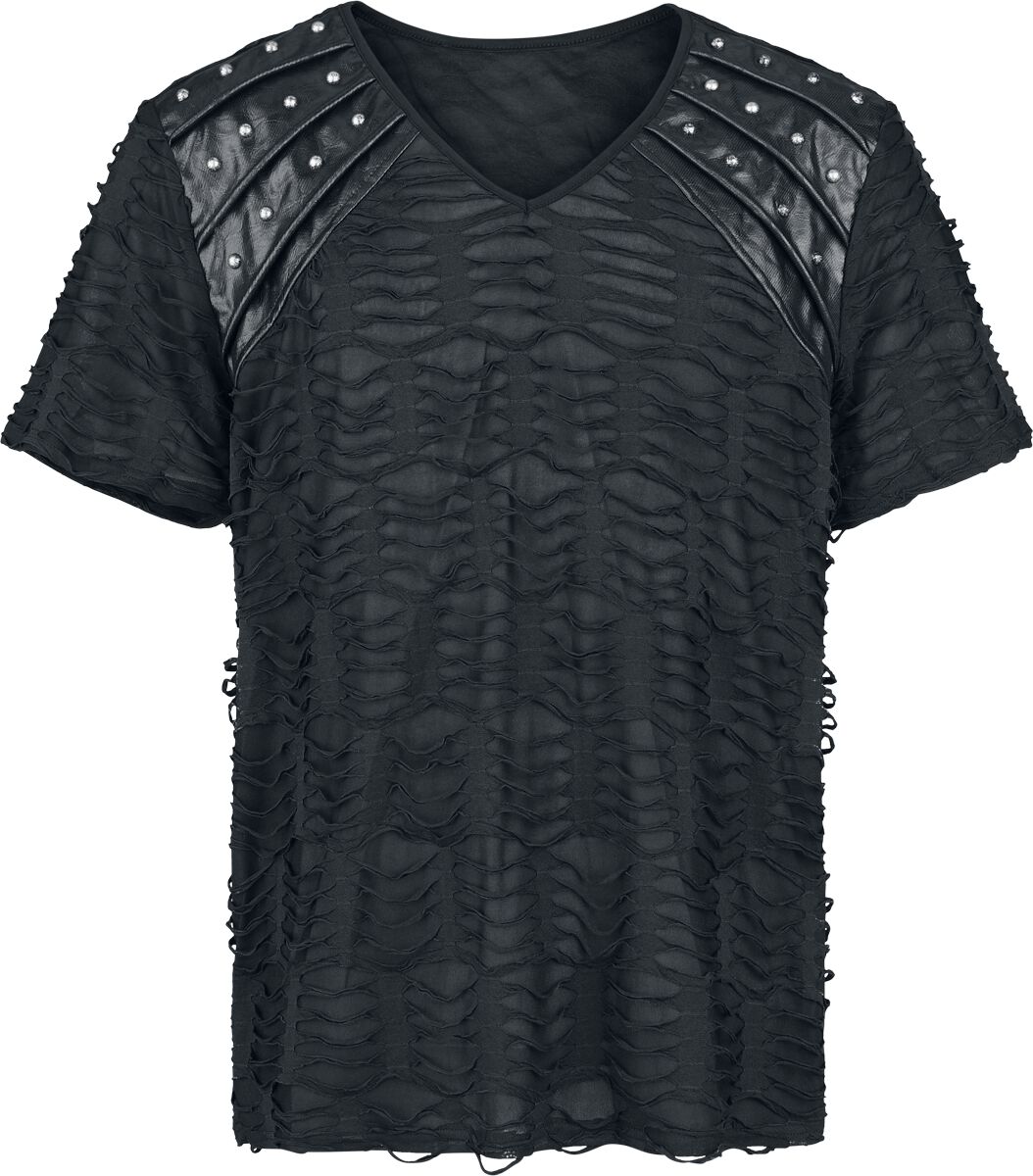 Punk Rave - Gothic T-shirt - Punk - S-M to XXL-3XL - for Men - black
