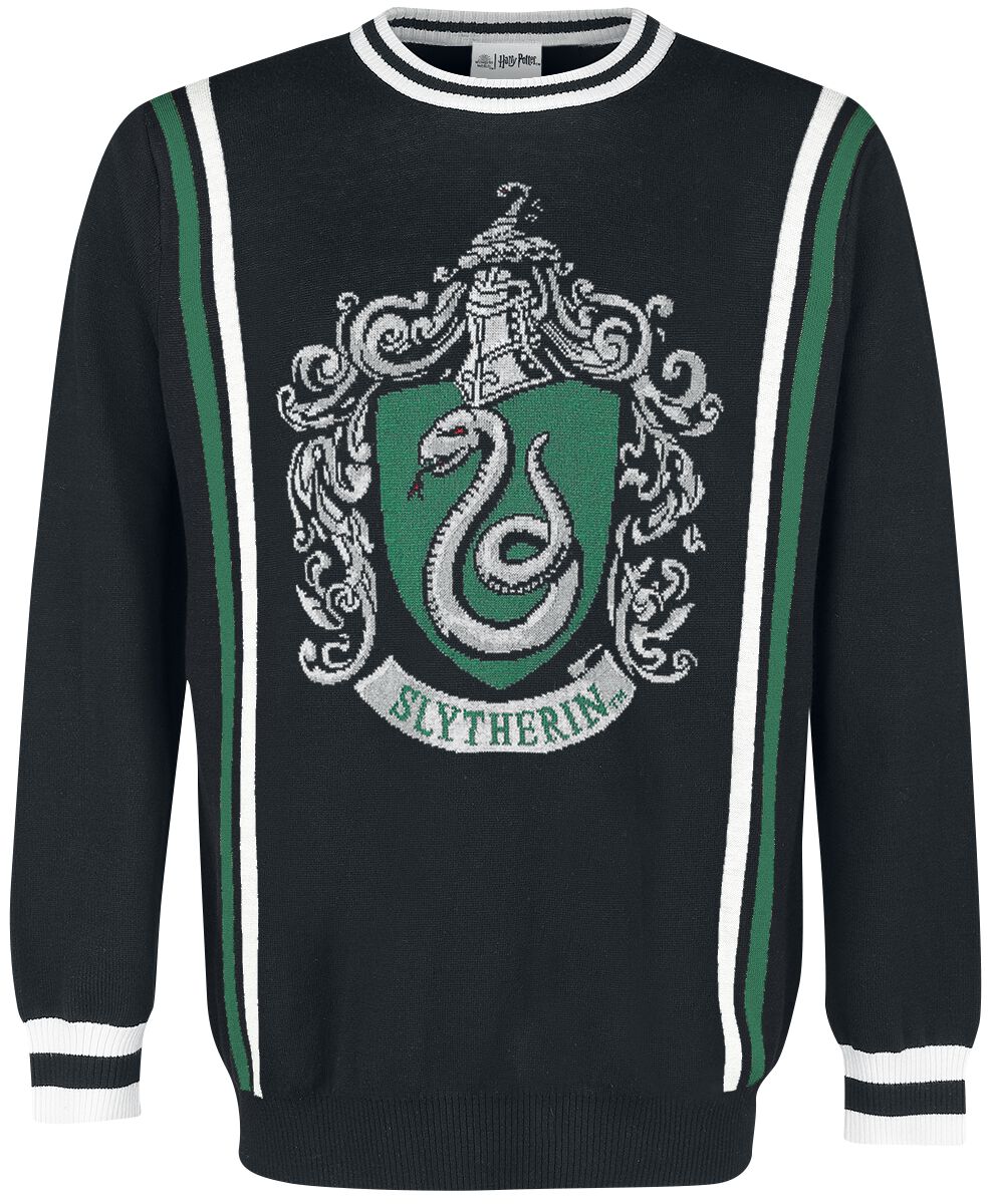 Harry Potter Strickpullover - Slytherin - S bis XXL - für Männer - Größe M - multicolor  - EMP exklusives Merchandise!