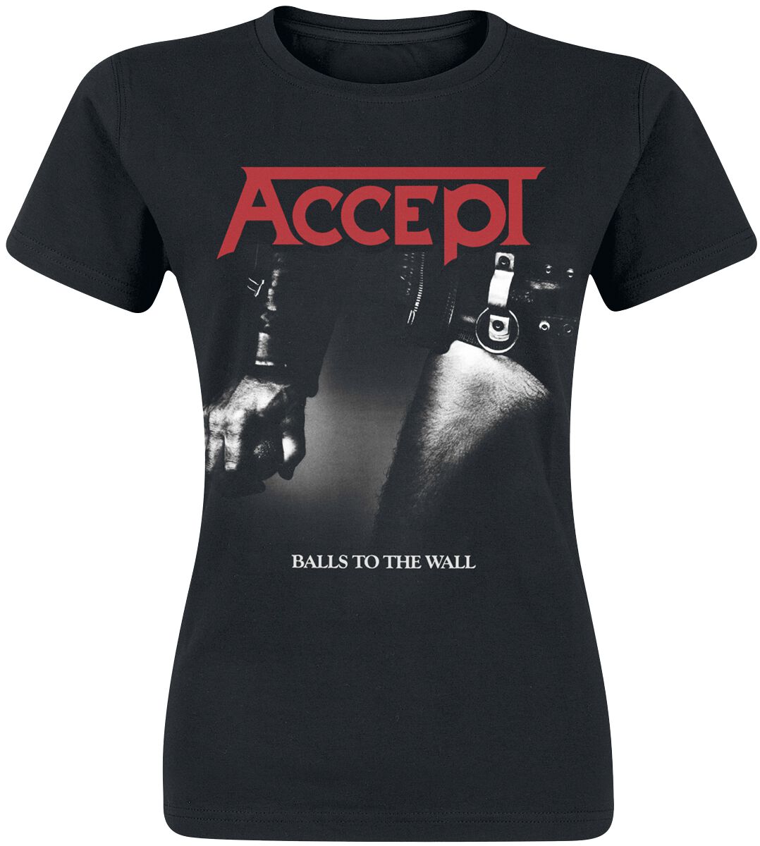 Image of Accept Balls To The Wall Girl-Shirt schwarz
